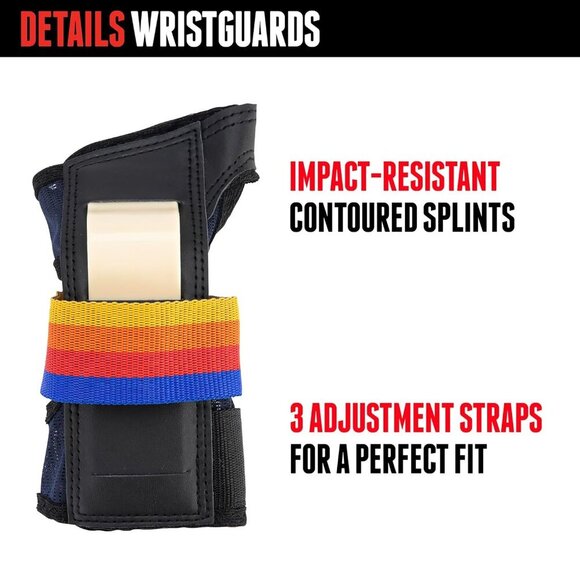 Complete Skating Protection: Saver Series Kneesaver, Elbowsaver & Wristsaver Set - Picture 5 of 7